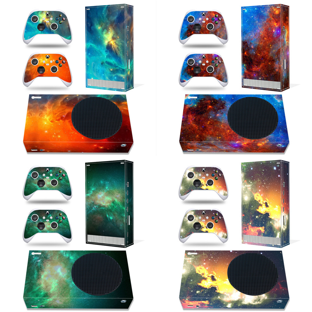 Microsoft Console Xbox Series S - Autocollant ciel étoilé pour Console et