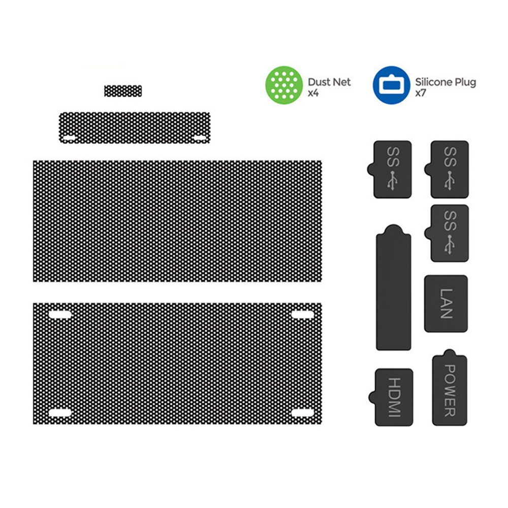 Microsoft Console Xbox Series S - Ensemble anti-poussière DOBE TYX-0669 pour console