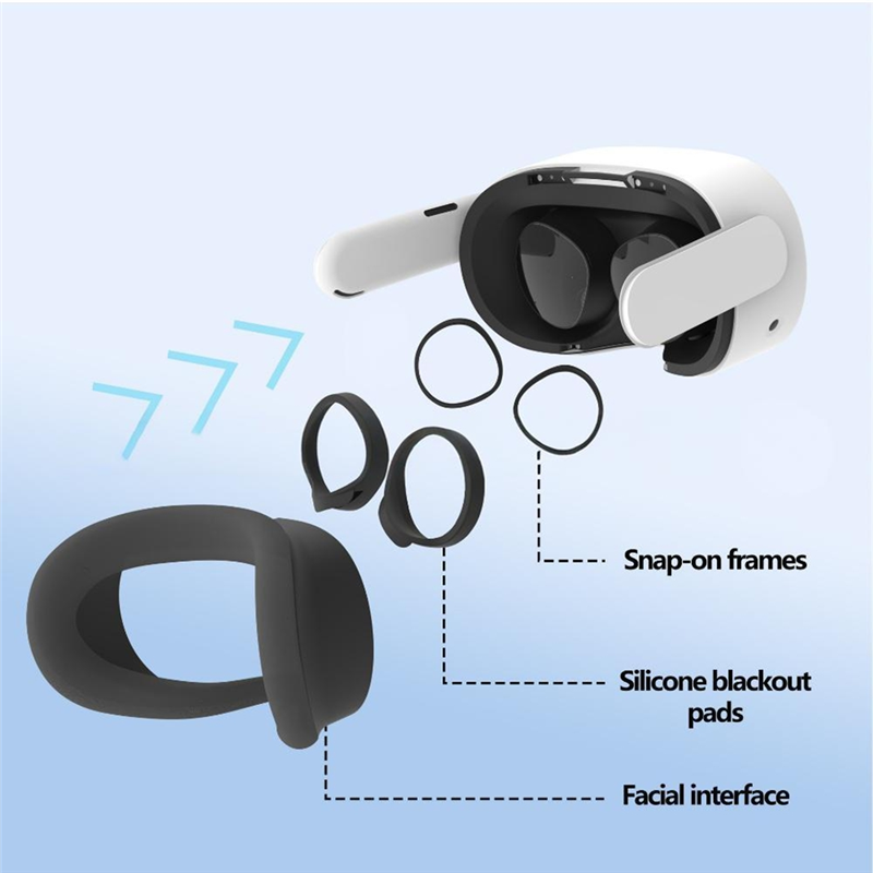 Vr Lens Protector - ELECT-couvercle de protection d'objectif anti-rayures VR,