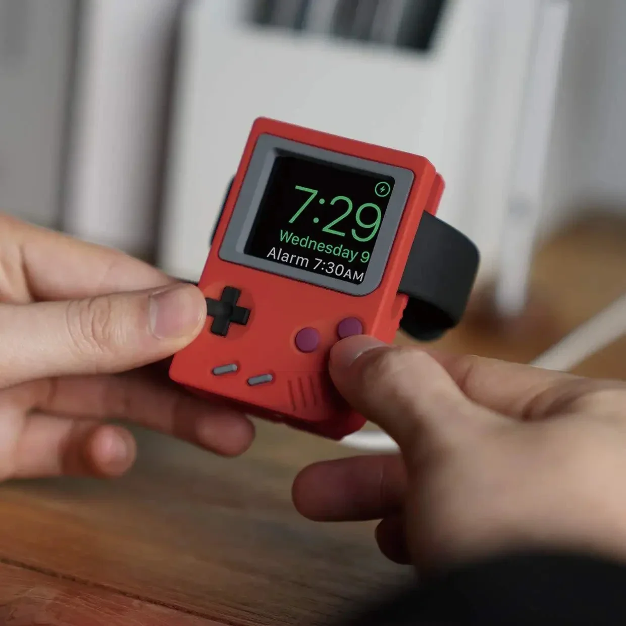 Gaming Console Free - Support en silicone pour chargeur Apple