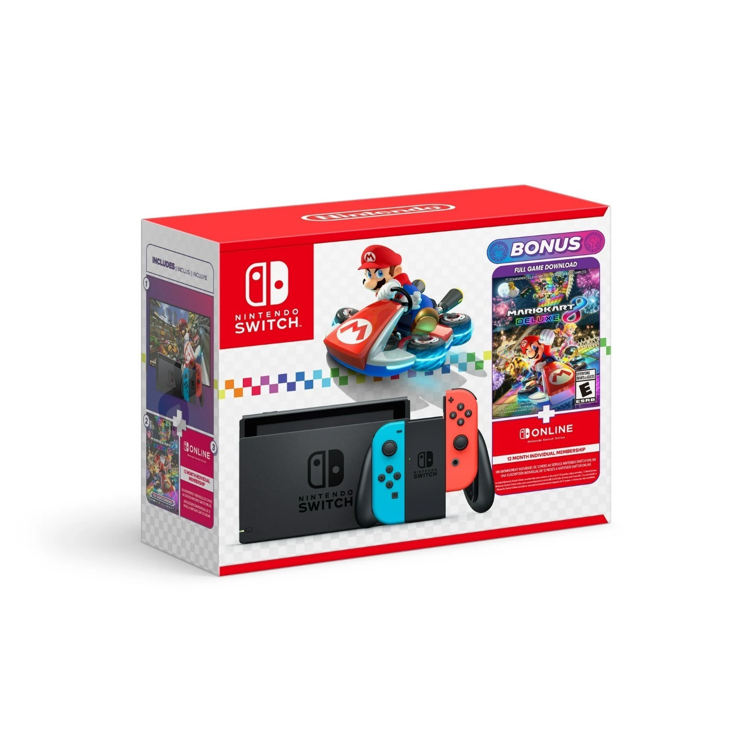 Gaming Console Mario - Pack console Nintendo Switch avec jeu