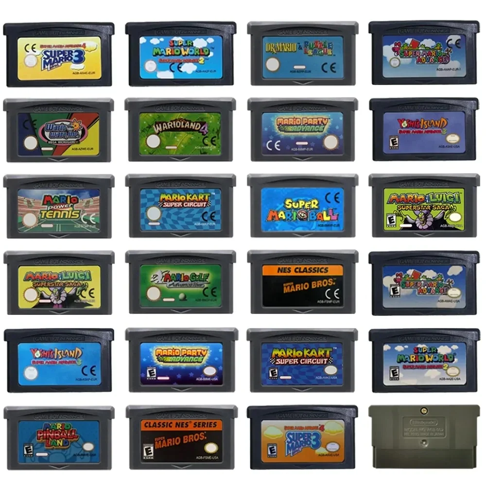 Cartouche de jeu GBA version E - Gaming Console Mario avis et prix