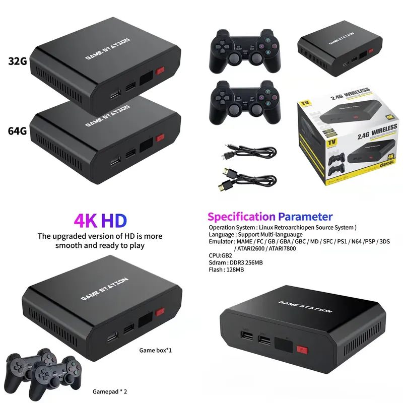 Console de Jeu Vidéo HD M8plus - Gaming Console Free avis et prix