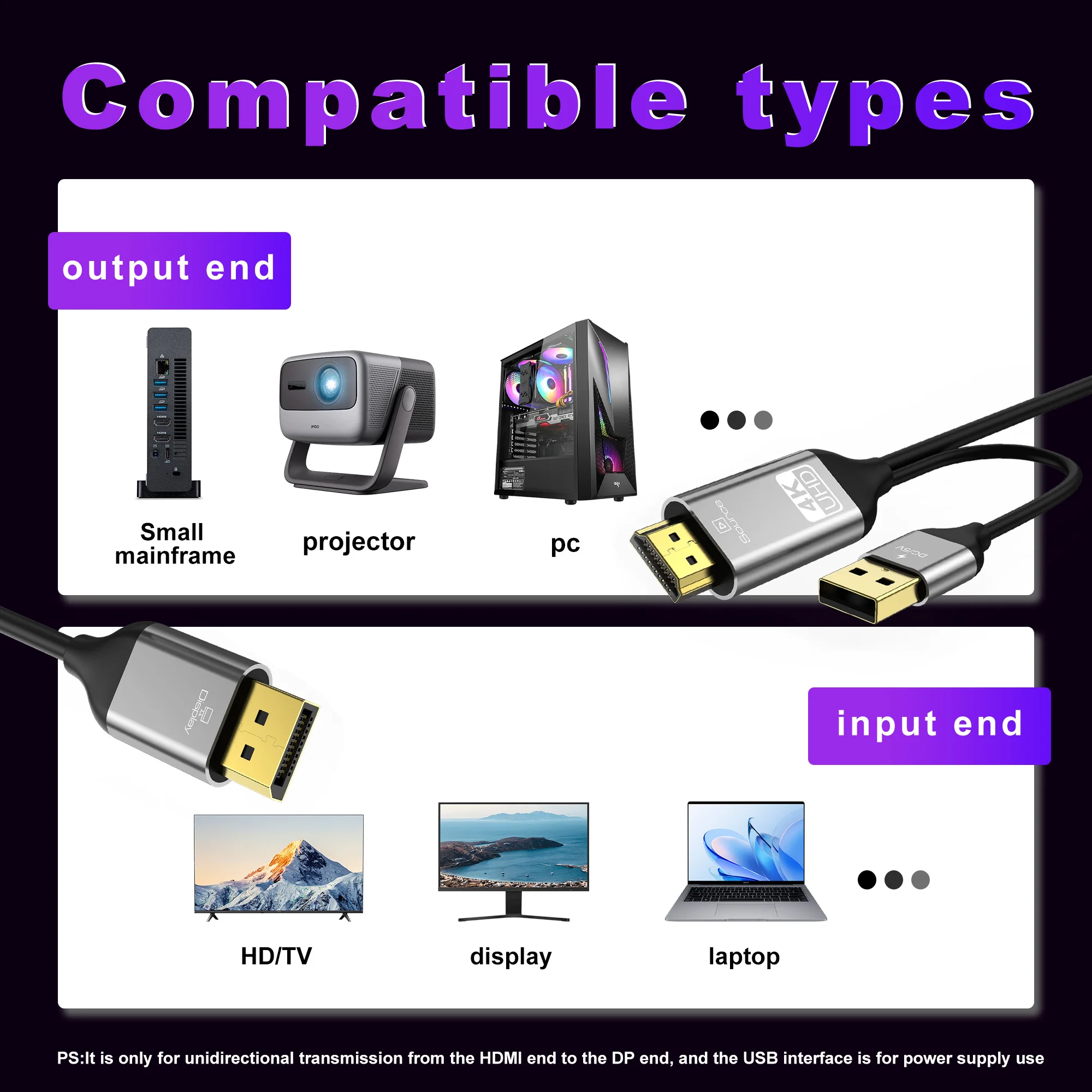 Câble convertisseur HDMI vers  - Gaming Console And Monitor avis et prix