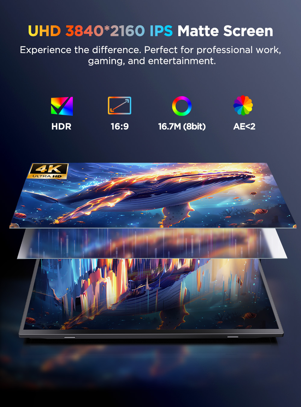 Moniteur portable UPERFECT 4K  - Gaming Console And Monitor avis et prix