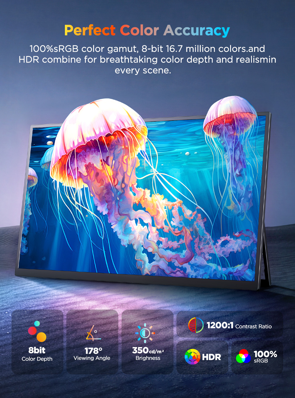 Moniteur portable UPERFECT 4K  - Gaming Console And Monitor avis et prix