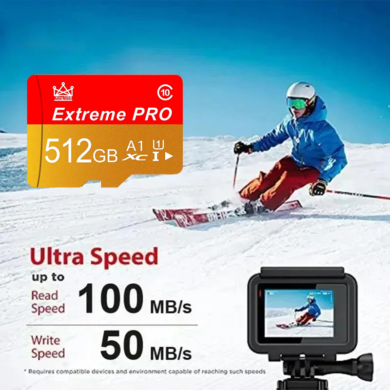 Cartes SD haute vitesse 512 Go - Gaming Console And Monitor avis et prix