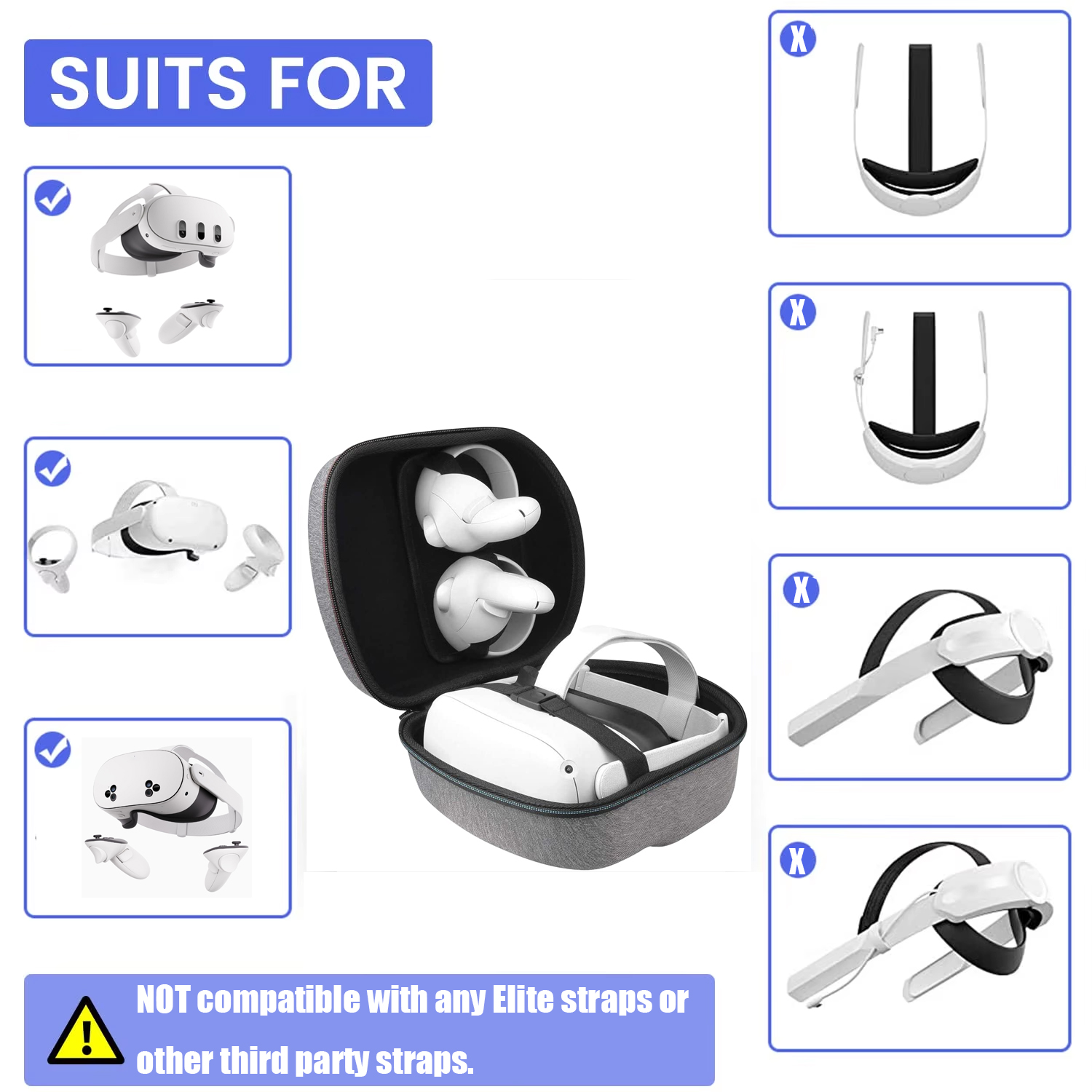Sac de rangement pour lunettes - Vr Lens Protector avis et prix