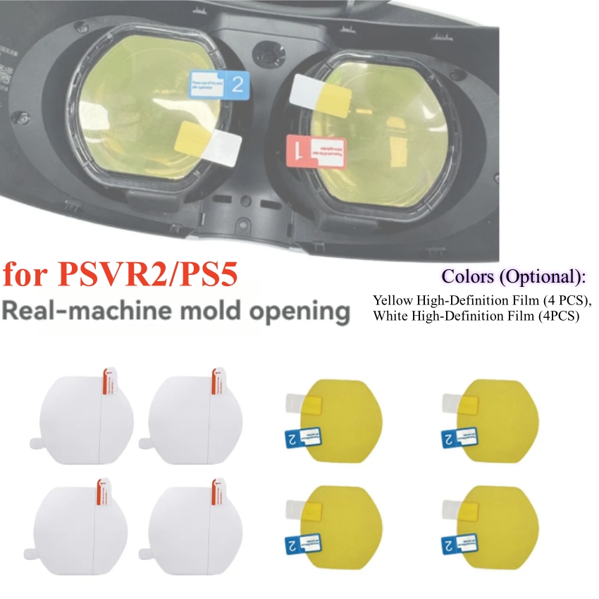 4 films HD jaunes/blancs pour  - Vr Lens Protector avis et prix